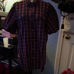 Apt. 9 Men's Dark Plaid Button-Down Shirt